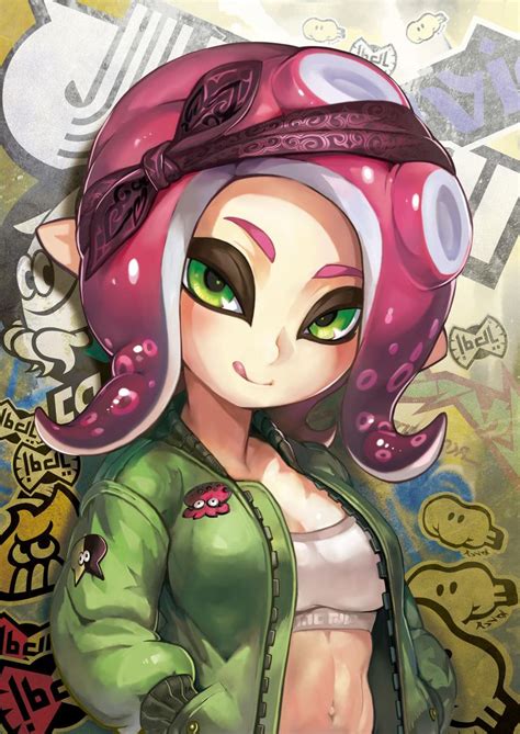 splatoon octoling fanart|More.